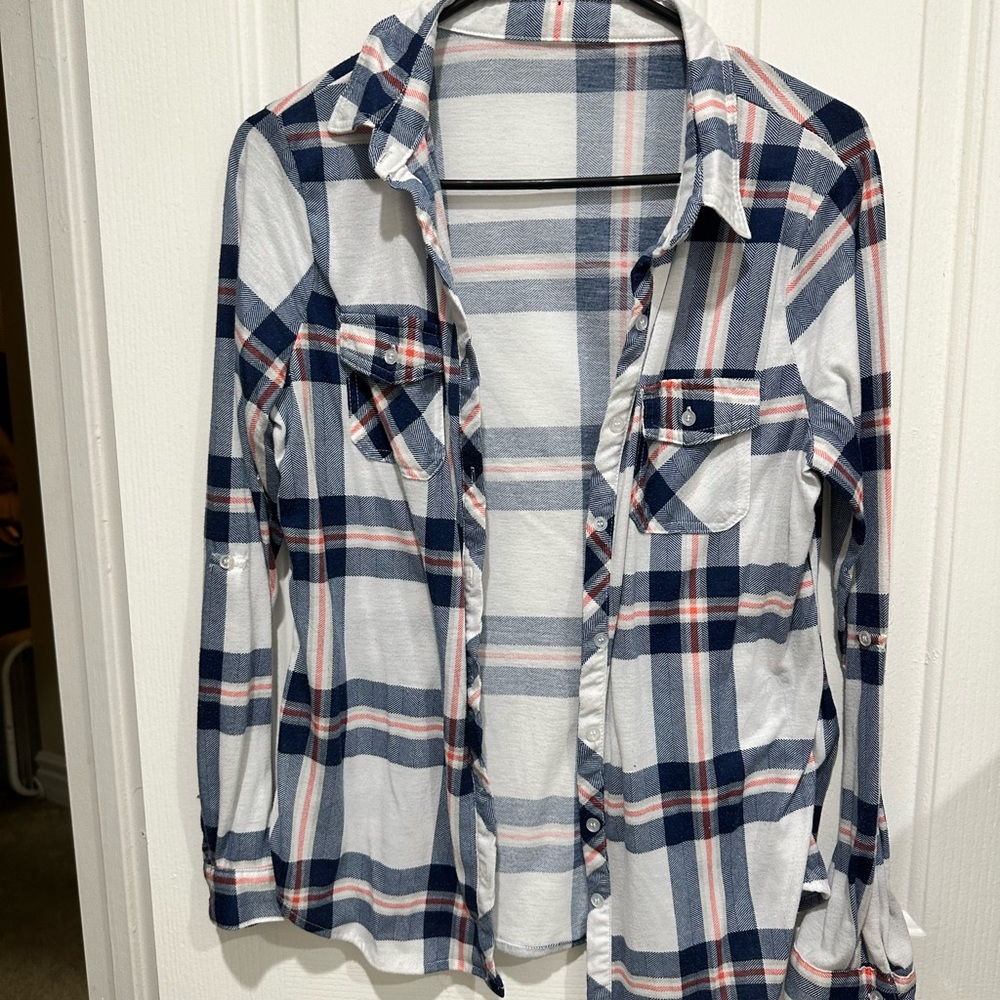Plaid Button Up Flannel